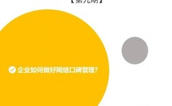 网络口碑如何做好