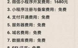 微信小程序搭建价格表