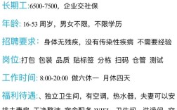 手机摄像头厂招聘信息，具体岗位和要求有哪些？