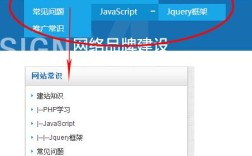 网站如何添加子栏目？