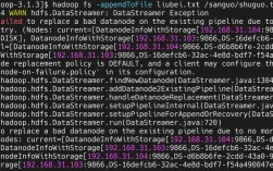 hdfs dfs命令有哪些常用操作?