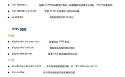 系统配置命令有哪些？