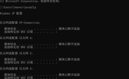 测试IP地址命令有哪些？