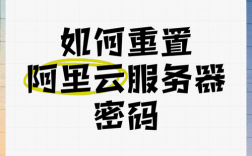 阿里云忘记密码怎么重置？
