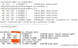 nginx启停命令有哪些？
