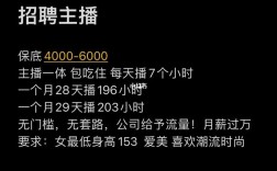 直播监控招聘,具体要求有哪些?