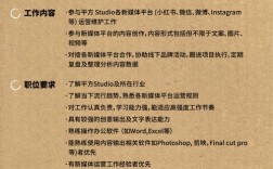 Plasma Studio招聘，具体岗位和要求是什么？