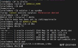 如何打开Oracle命令？