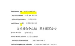 思科交换机命令有哪些常用及操作技巧？