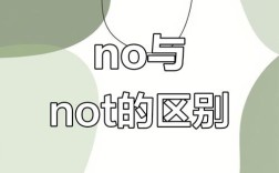 三年级no与not如何区分