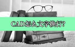CAD文字换行命令怎么用？