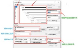 列表形式如何设置？