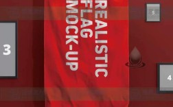 PS如何制作逼真飘扬旗帜效果？