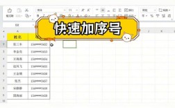 不同行高如何统一加序号？