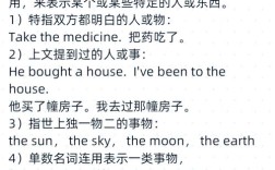 命令的英语名词有哪些？