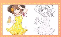 如何把手画的画导入PS里画