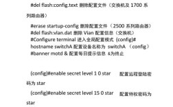 锐捷交换机常用命令有哪些？
