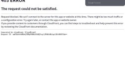 搭建的网站403，网站403错误怎么办？如何快速解决访问权限问题？