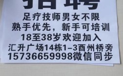 滕州足疗最新招聘有哪些岗位和要求？