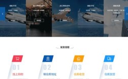 搭建物流网站