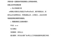 招聘求职格式是什么?