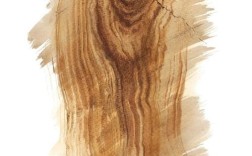 水彩木纹效果怎么画？