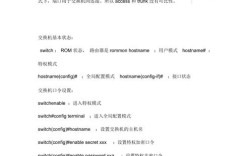 思科路由命令有哪些核心配置步骤？