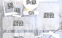 图片如何直接显示属性？