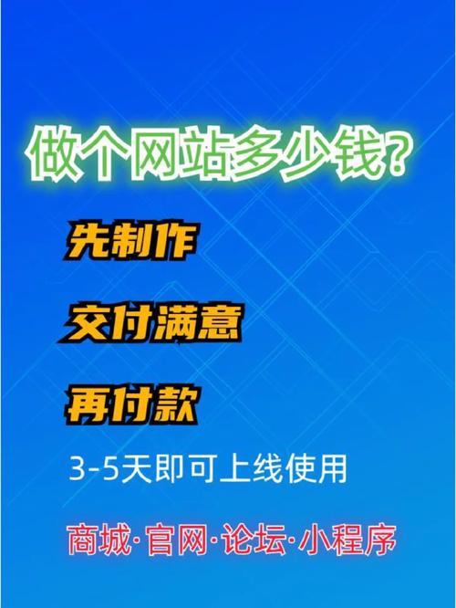 帮人搭建网站要多少钱-图2