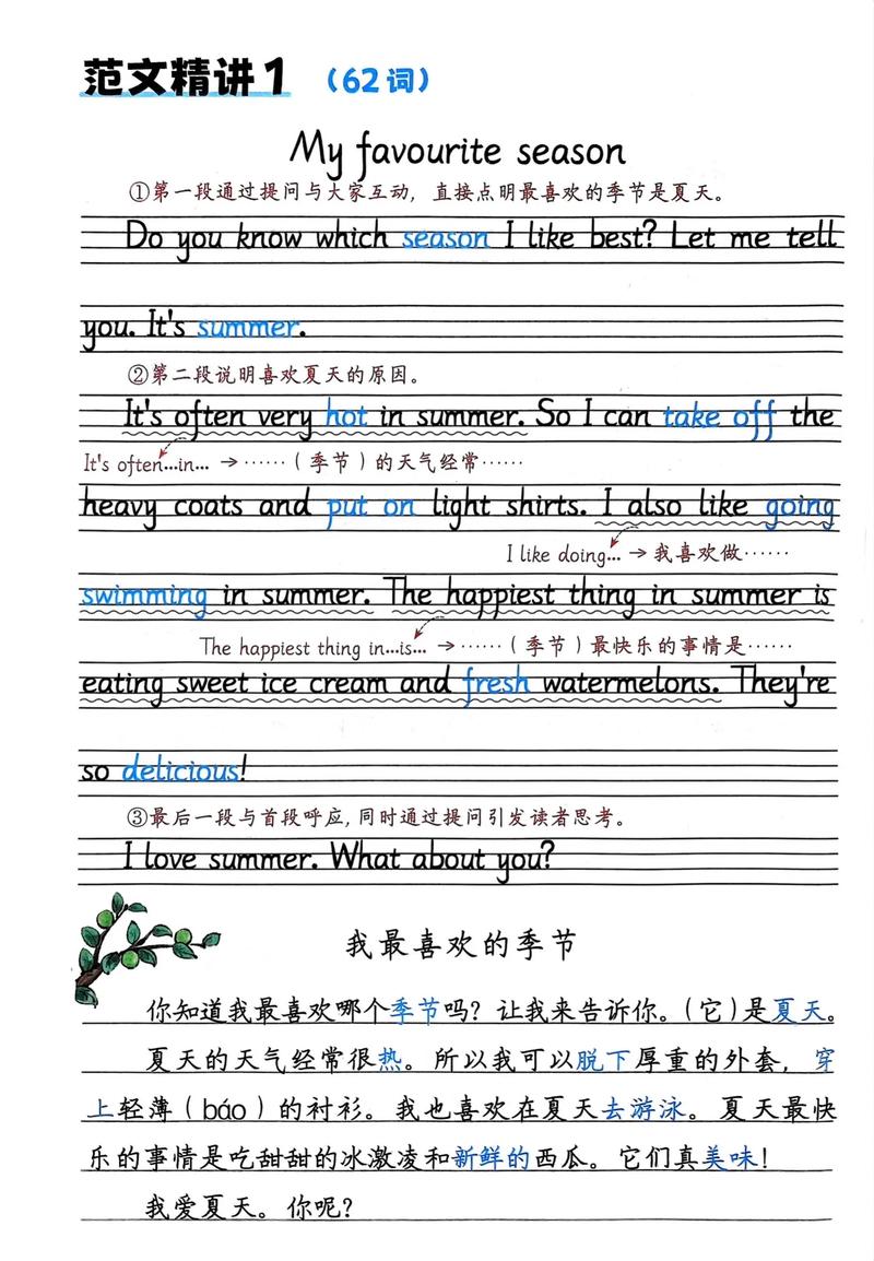 如何复述seasons三年级上册-图3