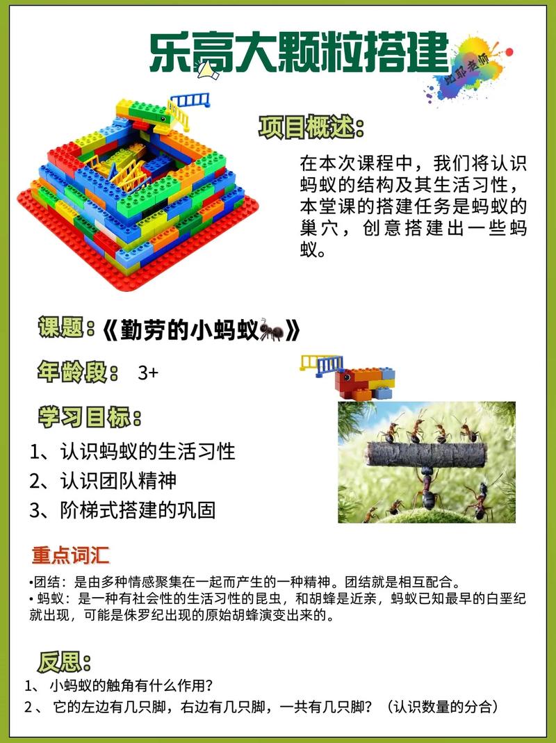 蜗牛大颗粒乐高搭建教案-图3 蜗牛大颗粒乐高搭建教案-图3