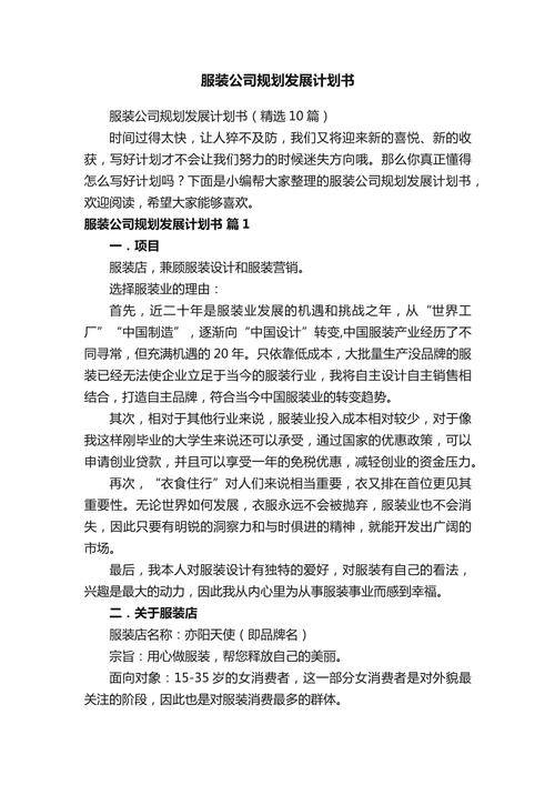 服装网站搭建计划书-图3