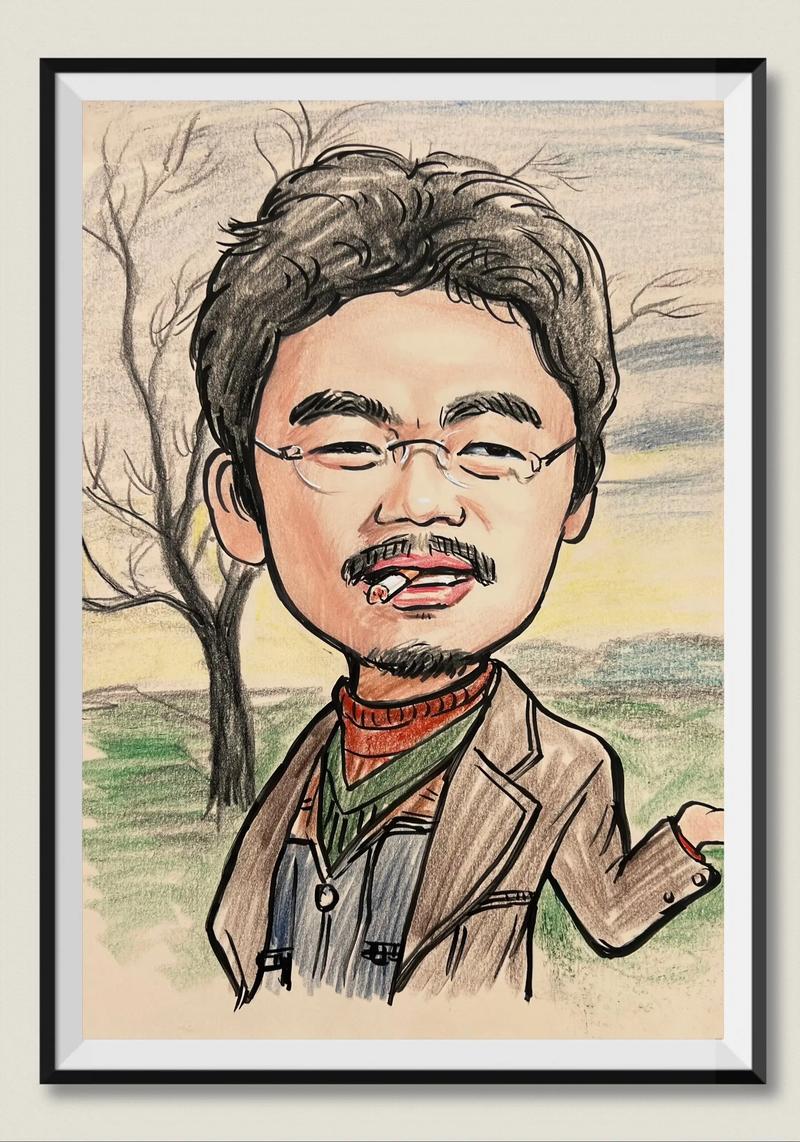 如何画卡通版人物肖像，卡通人物肖像怎么画才传神？-图1
