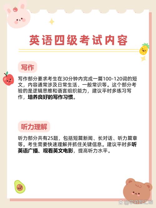 八周如何考四级,八周备考四级,如何高效冲刺通关?-图2 八周如何考四级,八周备考四级,如何高效冲刺通关?-图2