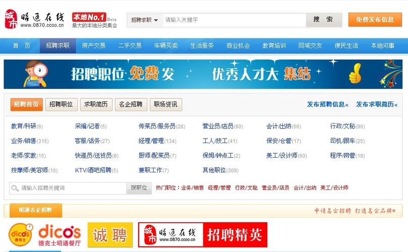 人才招聘网站搭建,人才招聘网站搭建,如何高效匹配求职者与企业?-图1 人才招聘网站搭建,人才招聘网站搭建,如何高效匹配求职者与企业?-图1