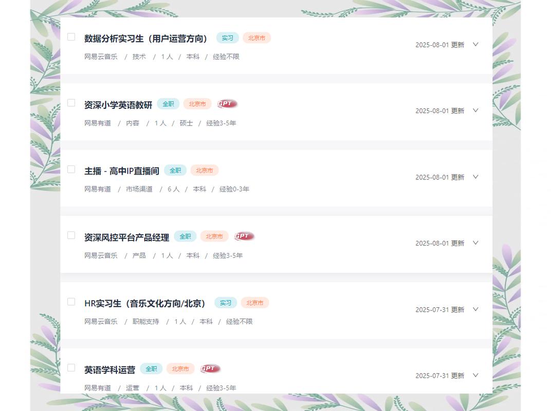 网易课堂 招聘,网易课堂招聘,哪些岗位在招?-图1 网易课堂 招聘,网易课堂招聘,哪些岗位在招?-图1
