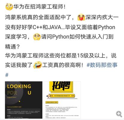 华为开源 招聘,华为开源招聘,是技术布局还是人才储备?-图2 华为开源 招聘,华为开源招聘,是技术布局还是人才储备?-图2