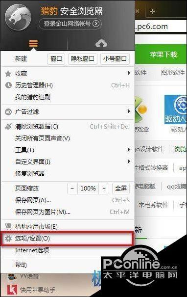 猎豹浏览器页面如何语音，猎浏览器页面语音功能怎么用？-图2