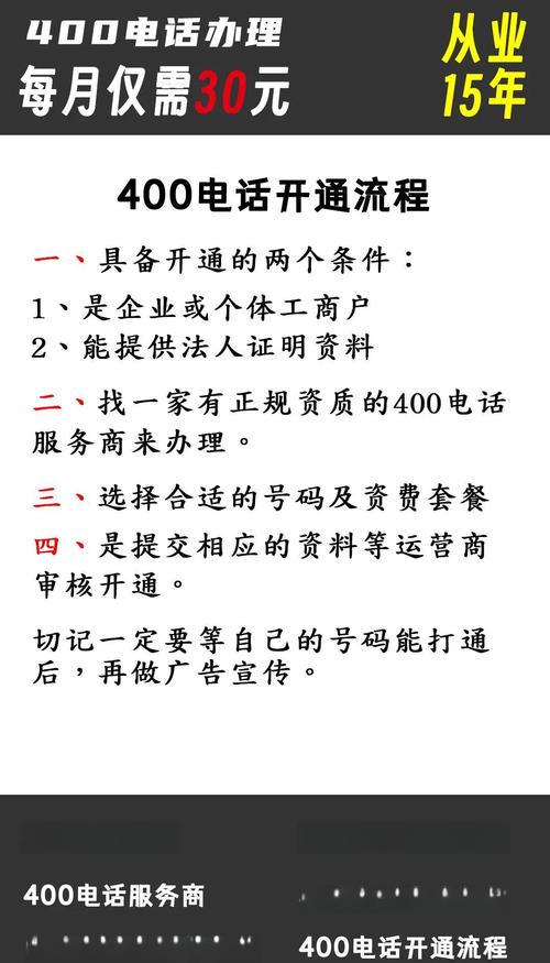 如何开通400电话，开通400电话需要哪些条件？-图1