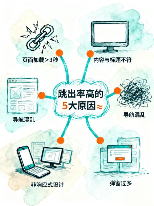 如何解决跳出率的问题，如何有效降低网站跳出率？-图3
