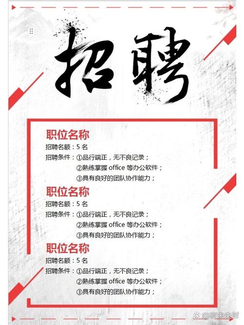 招聘海报模板怎么制作，招聘海报模板怎么制作？-图3