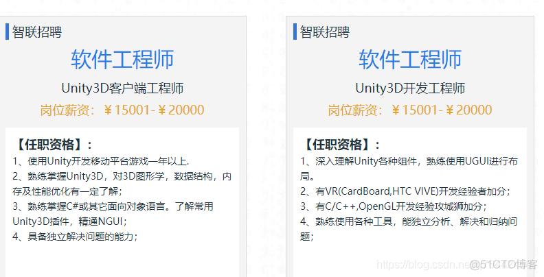 长沙unity招聘，长沙Unity招聘，薪资多少？要求怎样？-图3