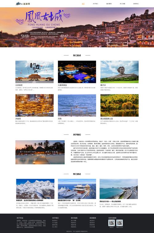 旅游网页设计如何设计,旅游网页设计的关键要素有哪些?-图1 旅游网页设计如何设计,旅游网页设计的关键要素有哪些?-图1