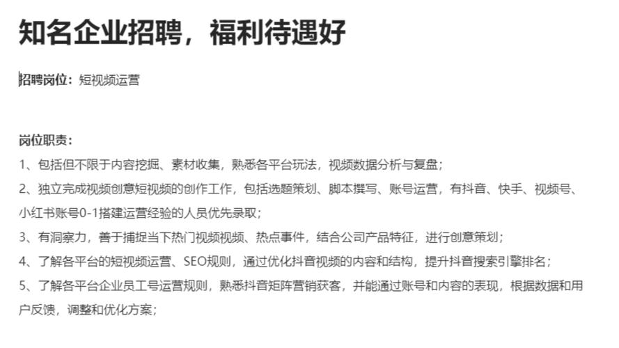 企业招聘SEO，如何精准匹配人才需求？-图1