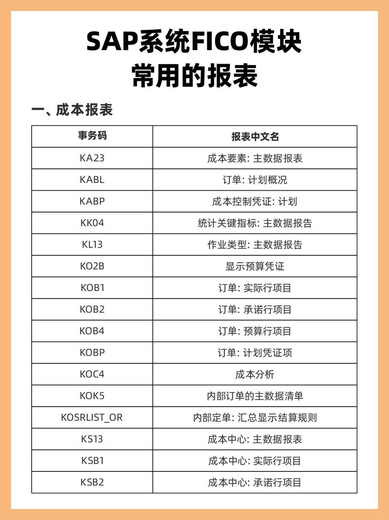SAP常用命令有哪些？-图1