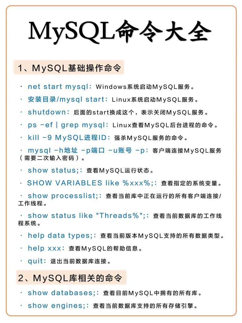 Sq数据库命令大全有哪些核心命令？-图1