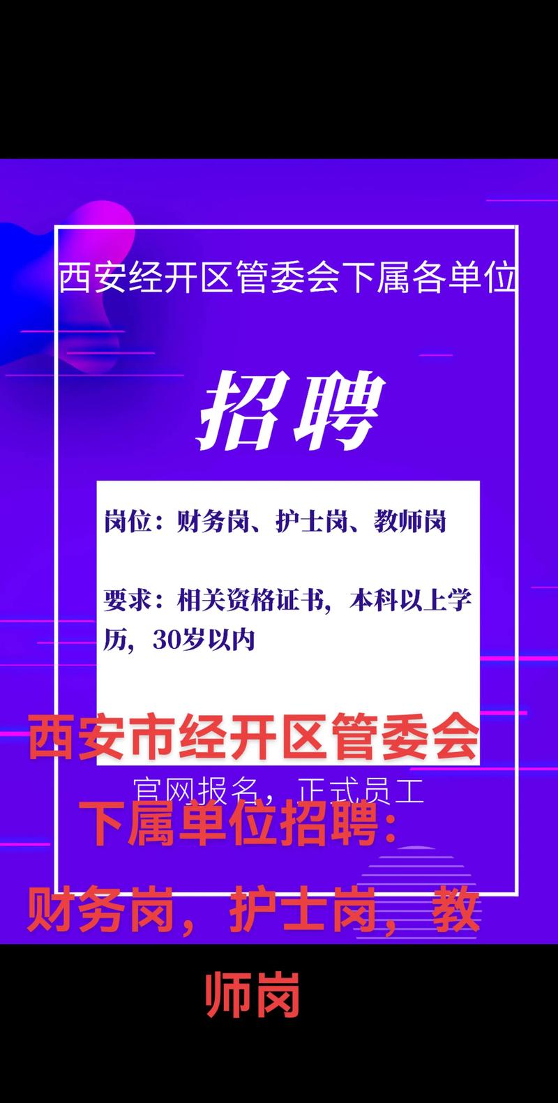 西安花旗招聘具体岗位和要求是什么？-图3