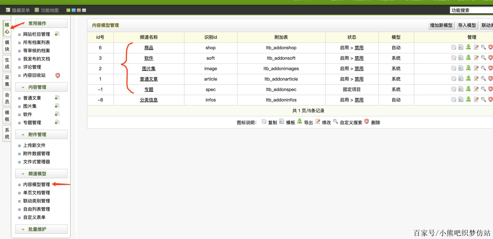 dedecms自定义字段如何彻底删除？-图1