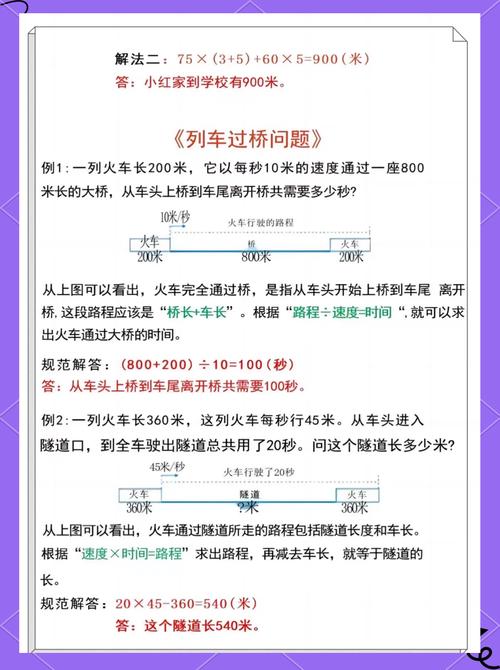 追击问题列方程，关键步骤有哪些？-图3