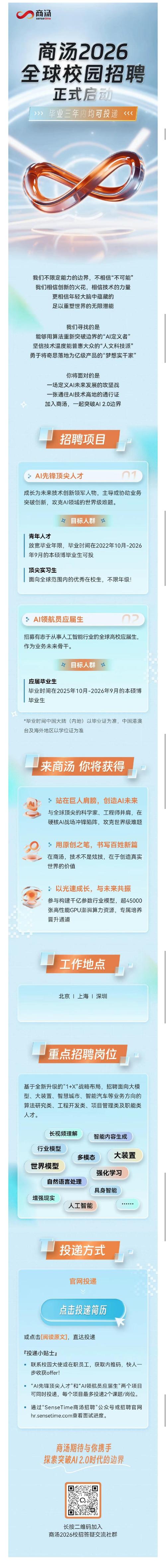 商汤成都招聘，求哪些岗位？-图1
